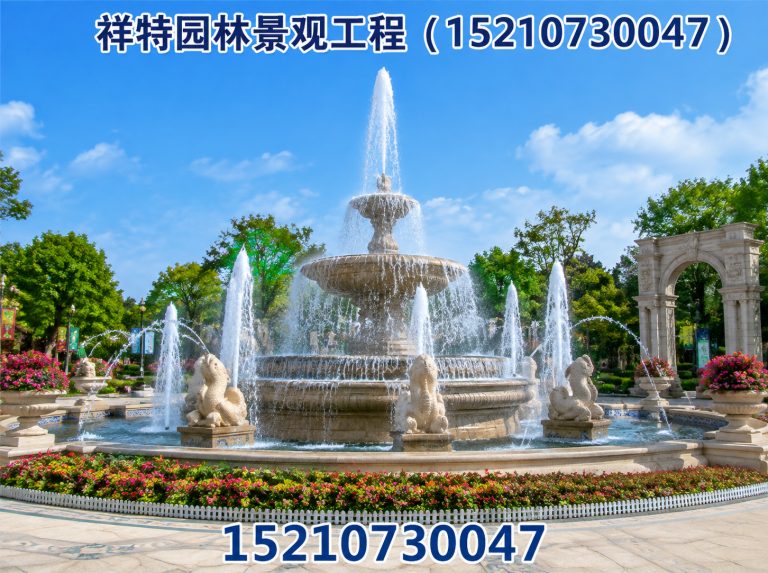 安国市音乐喷泉展示图